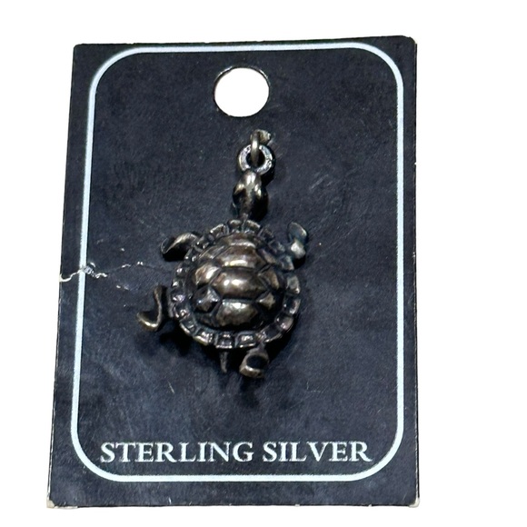 Sterling Silver Turtle Charm - Picture 3 of 4